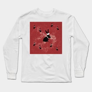 Black rabbit Long Sleeve T-Shirt